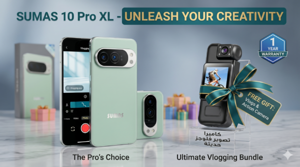 جوال pro xl 10 (ضمان عام ) + كاميرا تصوير فلوجز4K