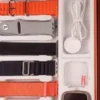 هاتف U25 ultra بضمان عام (لون أسود) + هدايا مجانية ( ساعة ألترا + 7 استيك + سماعة Airpods)